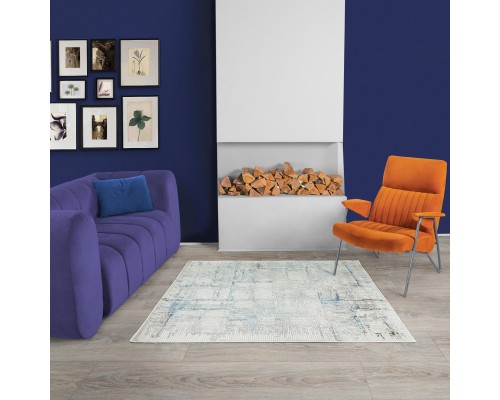 Ковер Турецкий ULUBEY IPLIK / BEHRAM ADARA дизайн T1871LL BLUE-BLUE