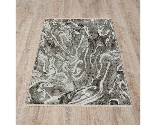 Ковер Турецкий OZKAPLAN KARPET OLBIA дизайн B0617A WHITE-GREY