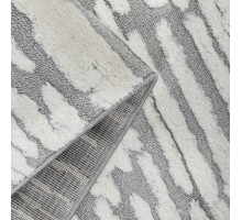 Ковер Турецкий OZKAPLAN KARPET VICENZA дизайн B0296A CREAM-GREY