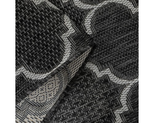 Ковер Турецкий Grand GARDEN SISAL дизайн E4179 BLACK-CREAM