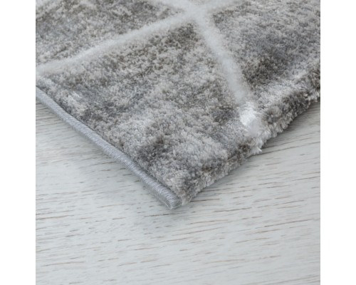 Ковер Турецкий OZKAPLAN KARPET NIRVANA дизайн B0349B WHITE-GREY