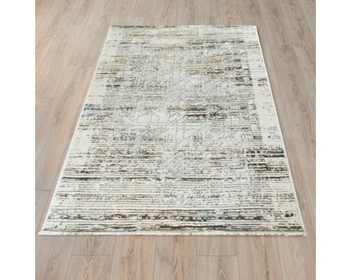 Ковер Турецкий ULUBEY IPLIK / BEHRAM ADARA дизайн T2224LL CREAM-VIZON