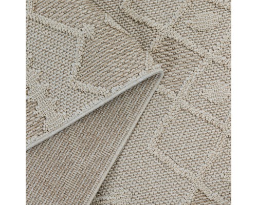 Ковер Турецкий OZKAPLAN KARPET GELA дизайн 0D121A BEIGE-BEIGE