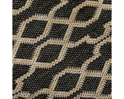 Ковер Турецкий Canan PAROS дизайн A956A BLACK-CREAM