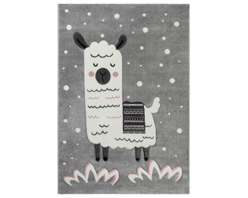 Ковер Турецкий Grand CHILDWORLD дизайн C555 GREY-CREAM