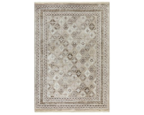 Ковер Турецкий OZKAPLAN KARPET OLBIA дизайн B0235A BEIGE-L.BEIGE