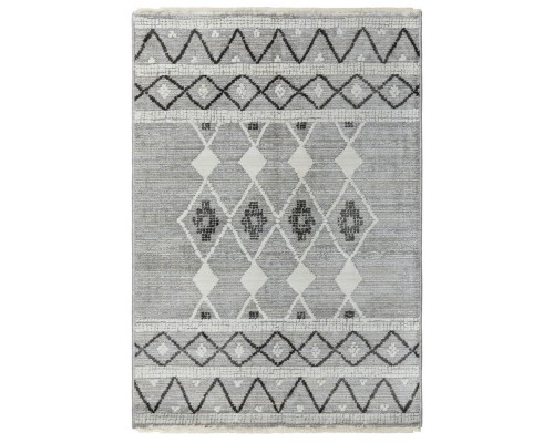 Ковер Турецкий OZKAPLAN KARPET OLBIA дизайн B0592B ANTHRACITE-GREY