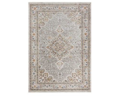 Ковер Турецкий OZKAPLAN KARPET OLBIA дизайн B0597B GREY-CREAM