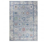 Ковер Турецкий Samira ILONNA дизайн AB016A GREY-BLUE