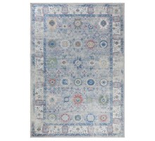 Ковер Турецкий Samira ILONNA дизайн AB016A GREY-BLUE