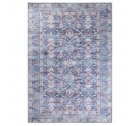 Ковер Турецкий Samira ILONNA дизайн AB117A BLUE-CREAM