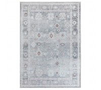 Ковер Турецкий Samira ILONNA дизайн AB133A GREY-CREAM
