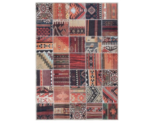 Ковер Турецкий Samira ILONNA дизайн AB183A RED-RED