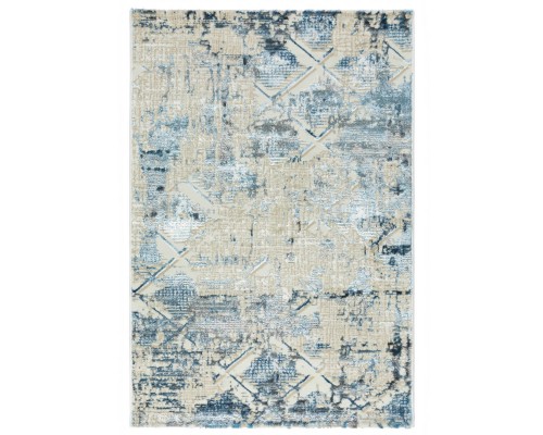 Ковер Турецкий ULUBEY IPLIK / BEHRAM ADARA дизайн T1876LL CREAM-BLUE