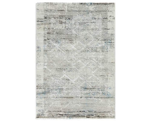 Ковер Турецкий ULUBEY IPLIK / BEHRAM ADARA дизайн T2224LL CREAM-GREY