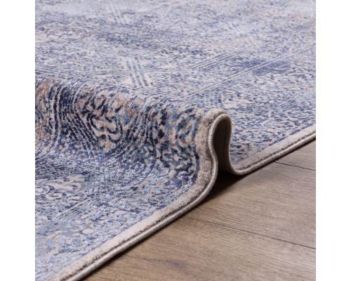 Ковер Турецкий Doku дизайн B167E цвет COKME_DGRAY / L_BLUE