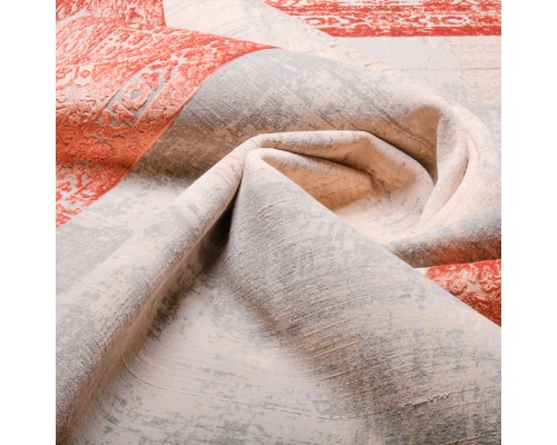 Ковер Турецкий Art Deco дизайн 3035A цвет CREAM2 / ORANGE_2
