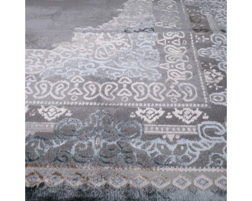 Ковер Турецкий Ascona дизайн 4112A цвет ACIK MAVI FLOS / ACIK MAVI FLOS