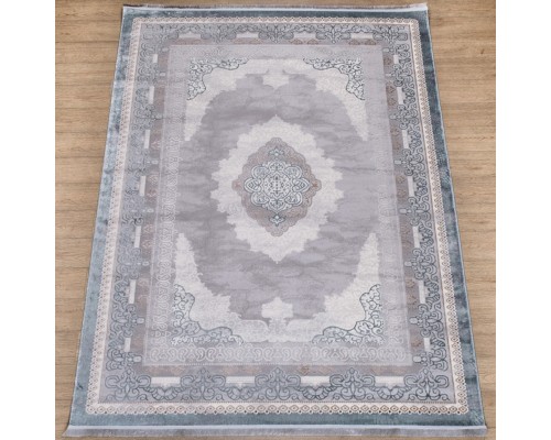 Ковер Турецкий Ascona дизайн 4112A цвет ACIK MAVI FLOS / ACIK MAVI FLOS