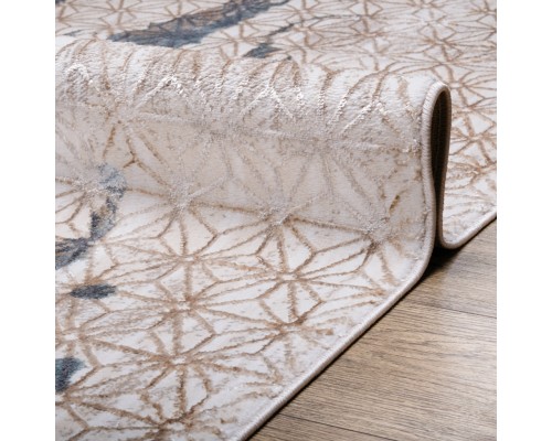 Ковер Турецкий Ascona дизайн 4593A цвет ACIK MAVI FLOS / ACIK MAVI FLOS