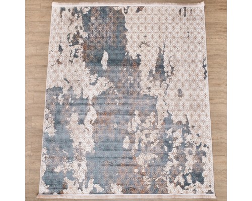 Ковер Турецкий Ascona дизайн 4593A цвет ACIK MAVI FLOS / ACIK MAVI FLOS