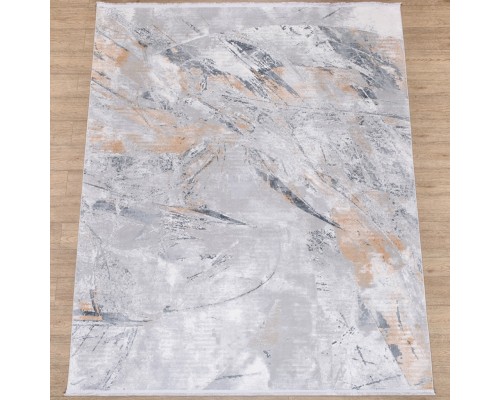 Ковер Турецкий Lite дизайн A523A цвет GRAY / CREAM