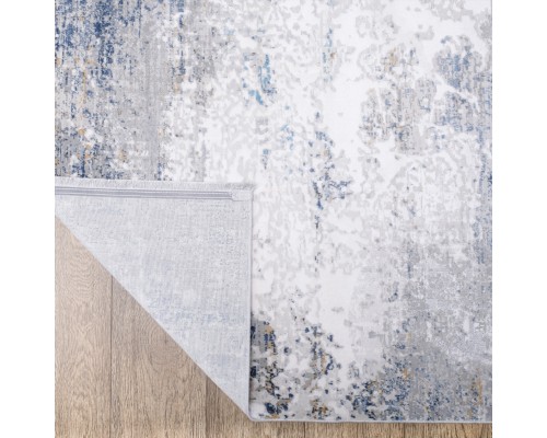 Ковер Турецкий Lite дизайн B650B цвет CREAM / D_BLUE