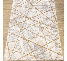 Ковер Турецкий Polo дизайн K607A цвет CREAM / L_BROWN