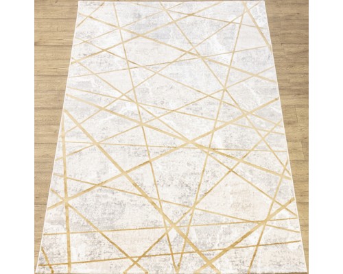 Ковер Турецкий Polo дизайн K607A цвет CREAM / L_BROWN