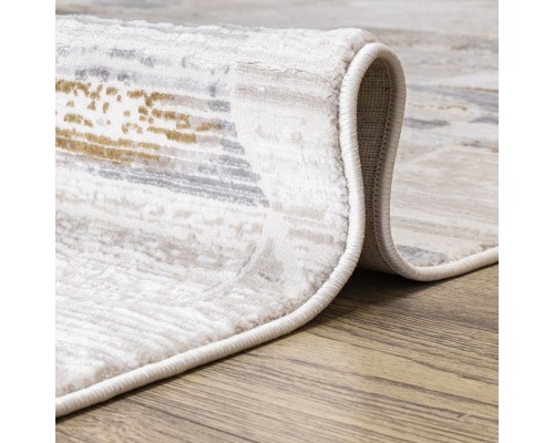 Ковер Турецкий Polo дизайн K715A цвет CREAM / D_GRAY