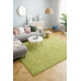 Ковер зеленый с длинным ворсом 30 мм Фьюжн 42811-49022 мягкий пушистый