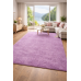 Ковер розовый с длинным ворсом 30 мм Фьюжн 42809-49022 мягкий пушистый