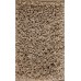 Ковер коричневый с длинным ворсом 30 мм Фьюжн 42810-49022 мягкий пушистый