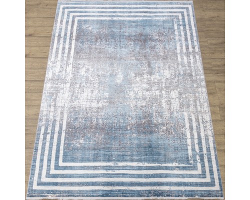 Ковер Турецкий Olimpos дизайн M254B цвет C_DGRAY / DBLUE