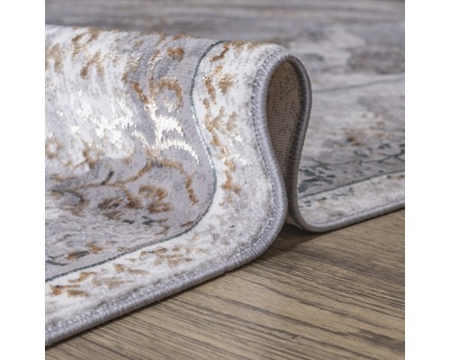 Ковер Турецкий Ascona дизайн 4968A цвет GRI / GRI