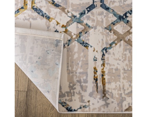 Ковер Турецкий Rich дизайн NJ76A цвет BLUE