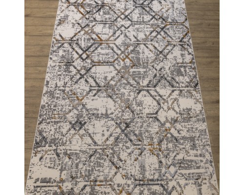 Ковер Турецкий Rich дизайн NJ76A цвет GRAY