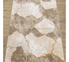 Ковер Турецкий Nord дизайн 10455A цвет BEIGE / GOLD