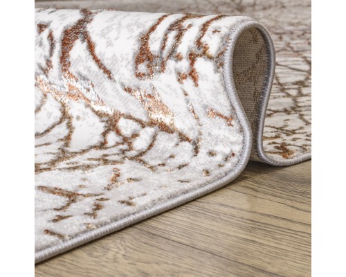 Ковер Турецкий Ascona дизайн 10060B цвет GREY / TERRA