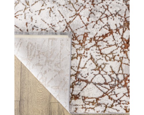 Ковер Турецкий Ascona дизайн 10060B цвет GREY / TERRA