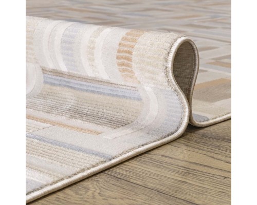 Ковер Турецкий Fest дизайн F410AB цвет BEIGE / BLUE