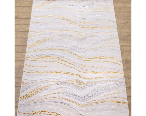 Ковер Турецкий Aruna дизайн F592AS цвет BEIGE / GOLD