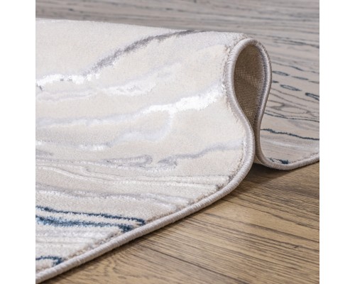 Ковер Турецкий Aruna дизайн F592AW цвет BEIGE / D.BLUE