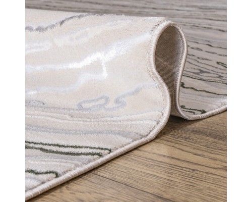 Ковер Турецкий Aruna дизайн F592AY цвет BEIGE / D.GREEN