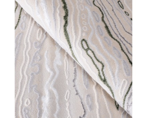 Ковер Турецкий Aruna дизайн F592AY цвет BEIGE / D.GREEN