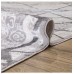 Ковер Турецкий Prado дизайн KB03A цвет WHITE / GRAY2