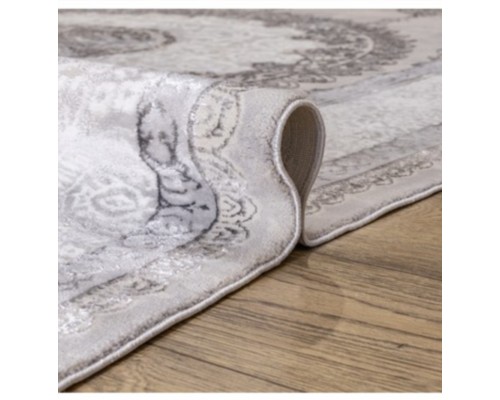 Ковер Турецкий Prado дизайн N891A цвет WHITE / GRAY2