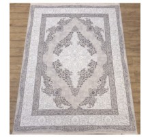 Ковер Турецкий Prado дизайн N893A цвет WHITE / GRAY2