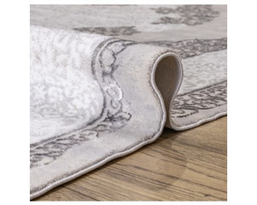 Ковер Турецкий Prado дизайн N893A цвет WHITE / GRAY2