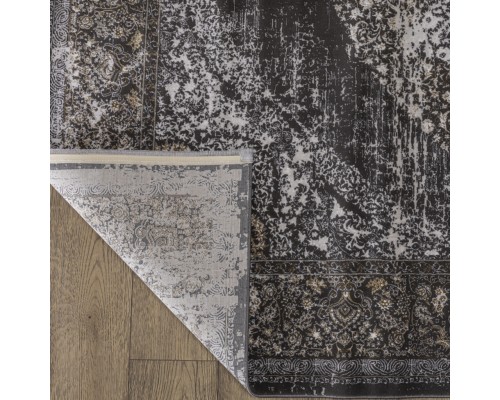 Ковер Турецкий Pera дизайн 2750B цвет C.ANTRASIT / GOLD